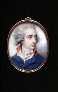 PD.195-1961 صورة مصغرة للواء ويليام ، Viscount Fielding ، حوالي عام 1790 (عاجي) بواسطة ريتشارد كوسواي