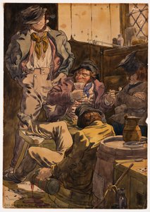 رسم تخطيطي لتوضيح العواطف - السكر ، 1854 بواسطة ريتشارد داد