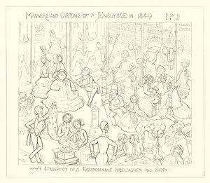 1849 ، أفاق متجر Haberdashers المألوف بواسطة ريتشارد دويل