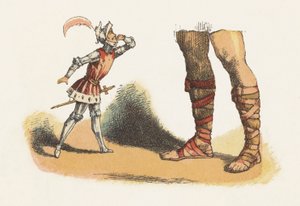 رسم توضيحي لـ Jack The Giant Killer (لون ليثو) بواسطة ريتشارد دويل