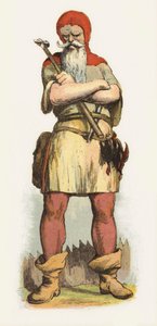 رسم توضيحي لـ Jack The Giant Killer (لون ليثو) بواسطة ريتشارد دويل