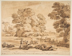 منظر طبيعي مع الراعي والراعي ، 1776. بواسطة ريتشارد إيرلوم