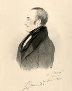 تشارلز جريفيل ، 1840. بواسطة ريتشارد جيمس لين