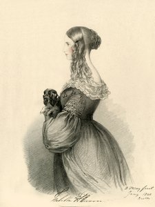 إيزابيلا أنسون ، 1840. بواسطة ريتشارد جيمس لين