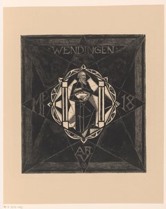 تصميم الغلاف لـ: Wendingen، 1918 بواسطة ريتشارد نيكولاس رولاند هولست