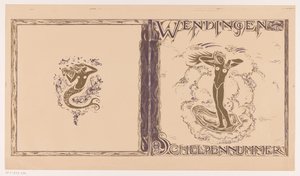 تصميم الغلاف لـ: Wendingen، Schelpennummer، 1923 بواسطة ريتشارد نيكولاس رولاند هولست