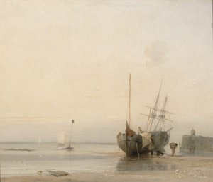 كاليه جيتي ، فرنسا بواسطة Richard Parkes Bonington