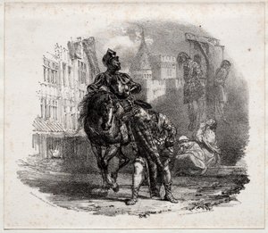الهروب من قلعة أرجيل ، 1826. بواسطة ريتشارد باركس بونينجتون