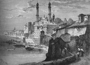 Benares ، c1880 بواسطة ريتشارد مديرة ليتش