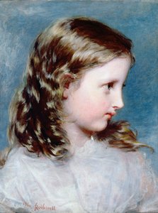 رأس فتاة ، 1860 (لوحة)
