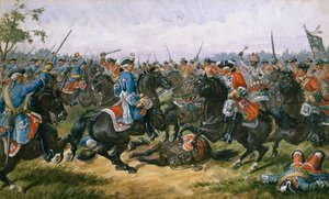 معركة Malplaquet بواسطة ريتشارد سيمكين