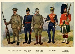 أنواع الجيش البريطاني ، 1919.