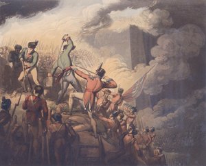 بطليوس ، 6 أبريل 1812 ، من "انتصارات دوق ويلينغتون" ، منقوش بواسطة T. Fielding ، حانة. 1819 (انظر 115640) بواسطة ريتشارد ويستال