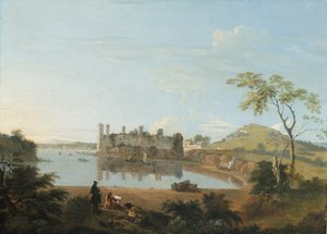 قلعة كارنارفون ، حوالي عام 1744 (زيت على قماش)