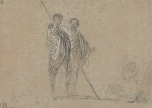 دراسة الأشكال الخاصة ببرنامج "A View of the Campagna" بواسطة ريتشارد ويلسون