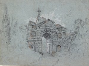القوس المدمر في Kew ، c1760s بواسطة ريتشارد ويلسون
