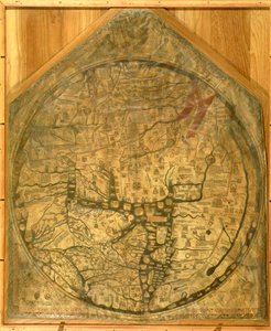 خريطة العالم ، ج .1290