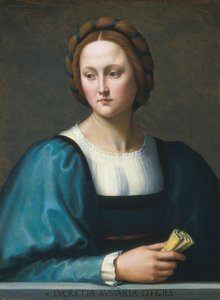 لوكريزيا سوماريا، حوالي 1510 (زيت على لوحة) بواسطة ريدولفو الثاني (1483-1561) غيرلاندايو