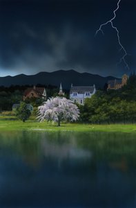 الشهر الأكثر قسوةً، 2008 (أكريليك على لوح خشبي) بواسطة 