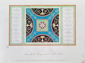 تصميم السجاد لغرفة الرسم ، Shelburne House بواسطة روبرت آدم