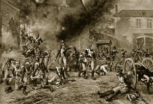 الدفاع عن Hougoumont ، 18 يونيو 1815