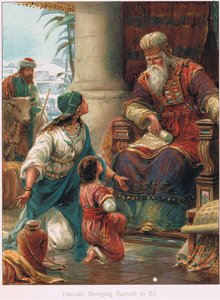 رسم توضيحي من "قصص الكتاب المقدس" بواسطة إرنست نيستر ، حوالي عام 1910 (ليثو ملون) بواسطة روبرت أمبروز دادلي