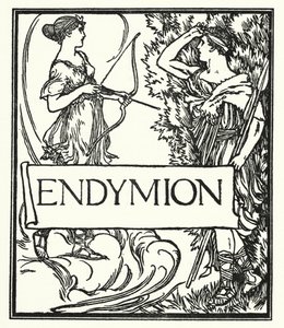 رسم توضيحي لقصائد جون كيتس: Endymion (litho) بواسطة روبرت أنينج بيل