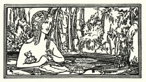 رسم توضيحي لقصائد جون كيتس: Endymion (litho) بواسطة روبرت أنينج بيل