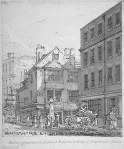 St Katherine Coleman Rectory ، شارع Fenchurch ، مدينة لندن ، 1817 بواسطة روبرت بليميل شنيبيلي
