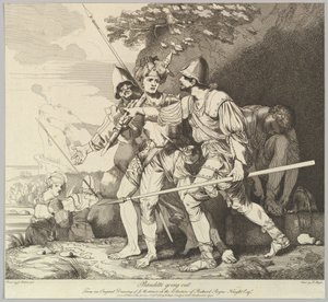 بانديتي يخرج ، 9 نوفمبر 1780. بواسطة روبرت بليث