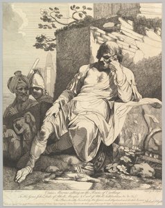 كايوس ماريوس على أطلال قرطاج ، 20 يناير 1782. بواسطة روبرت بليث