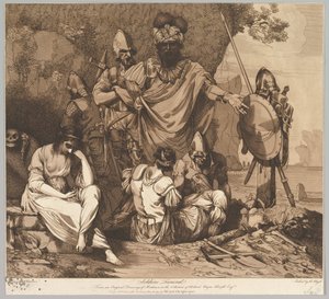 جنازة الجنود من حياة وموت جندي ، 1 مايو 1781. بواسطة روبرت بليث