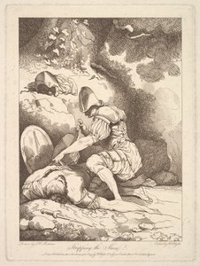 تجريد القتلى ، 15 نوفمبر 1779. بواسطة روبرت بليث