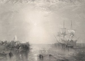 صائدو الحيتان ، 1879-80. بواسطة روبرت براندارد