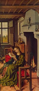 علاء دي Altarpiece سانتا باربرا ، 1438 ، c1934 بواسطة روبرت كامبين