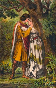بعد الوفاة. ملكتي! عشيقتي! يا سيدة لا تبكي بعد الآن. Cymbeline: القانون الأول ، المشهد الأول ، c1875