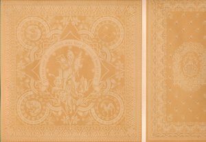 دمشقي الكتان من قبل السيد سي فابر ، شتوتغارت والسادة. Burre Bros.Dumferline ، 1863 بواسطة روبرت دادلي