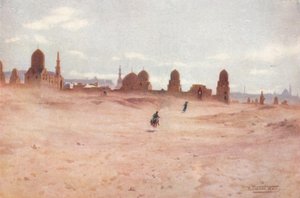 يوم مترب في مقابر الخلفاء ، ١٨٨٠ ، ١٩٠٤ بواسطة روبرت جورج تالبوت كيلي