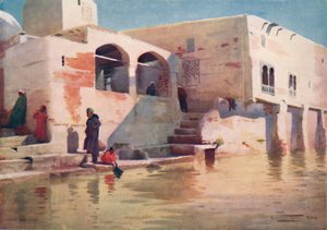 مسجد بجانب المياه بالمنزل ، c1880 ، 1904 بواسطة روبرت جورج تالبوت كيلي