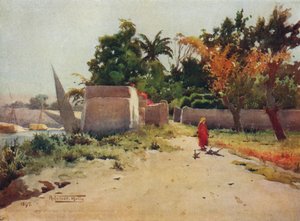 في جزيرة رودا ، c1880 ، 1904 بواسطة روبرت جورج تالبوت كيلي