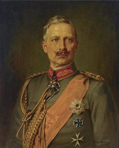 صورة للإمبراطور الألماني فيلهلم الثاني 1859-1941 ، ملك بروسيا ، 1911