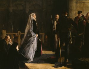 إعدام ماري (1542-87) ملكة اسكتلندا