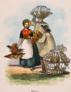 "السوق" ، c1845