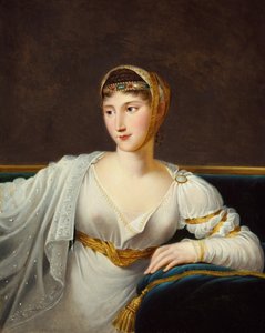 Portrait of Princess Pauline Borghese, wife of General Leclerc (oil on canvas) بواسطة روبرت ليفيفر