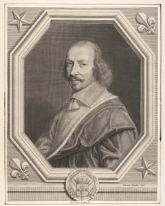 الكاردينال جول مازارين ، 1656. بواسطة روبرت نانتويل