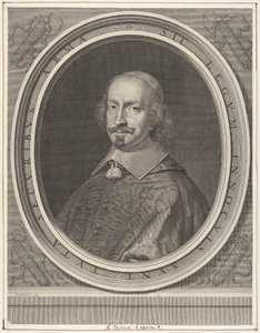 الكاردينال جول مازارين ، كاليفورنيا. 1652. بواسطة روبرت نانتويل