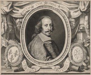 الكاردينال مازارين ، 1660. بواسطة روبرت نانتويل