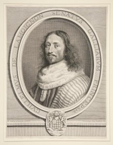 Guillaume de Lamoignon ، أول رئيس لبرلمان باريس (أول رئيس لبرلمان باريس) بواسطة روبرت نانتويل