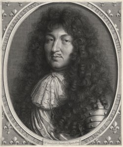 لويس الرابع عشر ملك فرنسا (1638-1678) بواسطة روبرت نانتويل