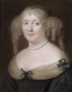 صورة لماري دي ربوتين شانتال ، ماركيز دي سيفيني 1626-1696 ، حوالي 1665. بواسطة روبرت نانتويل